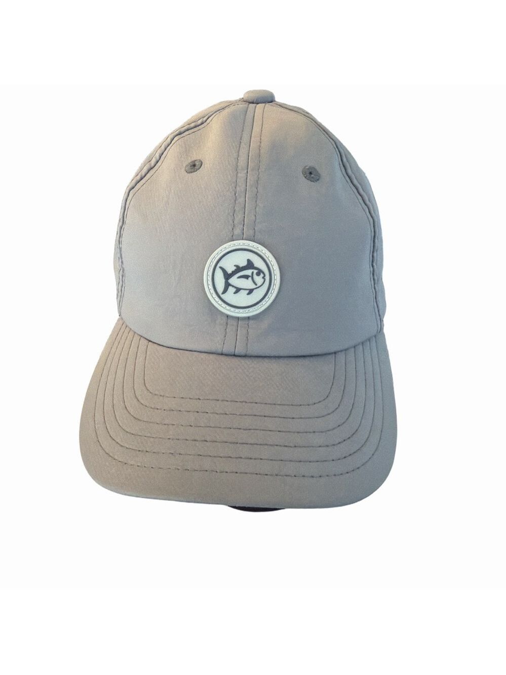 Southern Tide Kids Skipjack Circle Logo Gray Baseball Cap